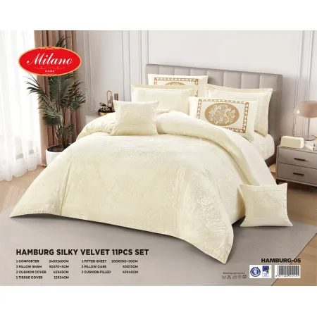 Comforter Hamburg Silky Velvet 11 Pcs Set Comforter Hamburg Silky Velvet 11 Pcs Set